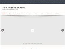 Tablet Screenshot of guiaturisticoderoma.com